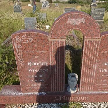 FLANEGAN Rodger Winston 1911-1988 &amp; Iris Thelma 1910-1988