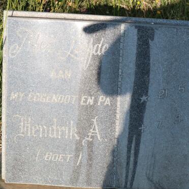 GREYLING Hendrik A. 1920-1989