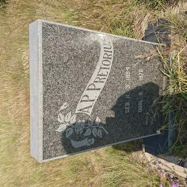 PRETORIUS A.P. 1894-1976