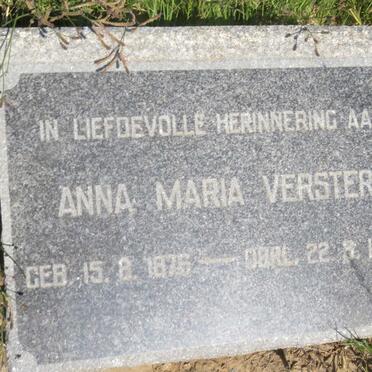 VERSTER Anna Maria 1876-1947