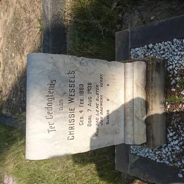 WESSELS Chrissie 1893-1938