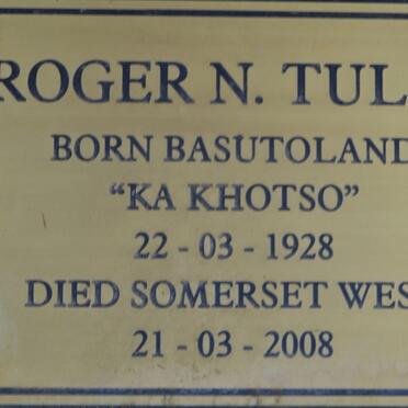 TULLY Roger N. 1928-2008