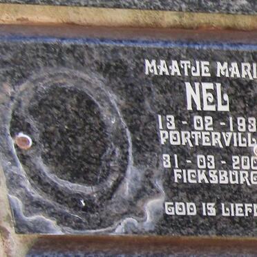 NEL Maatje Maria 1933-2007