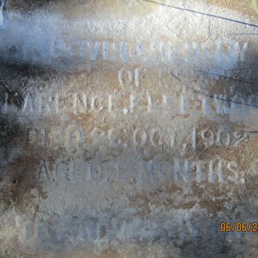 FLEETWOOD Clarence 1902-1902