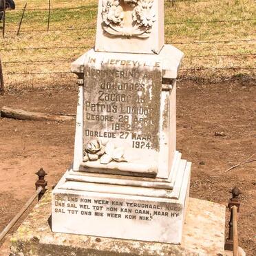 LOMBARD Johannes Zacharias Petrus 1852-1924