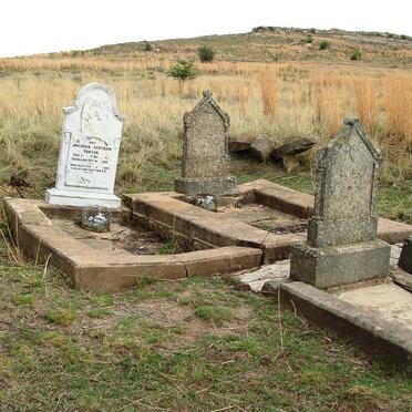 Free State, FOURIESBURG district, Strydom, farm cemetery