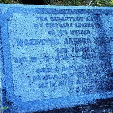 MASSYN Magretha Jacoba nee FOURIE 183?-191?
