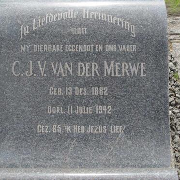 MERWE C.J.V., v.d. 1882-1942