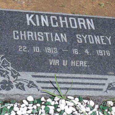 KINGHORN Christian Sydney 1913-1976