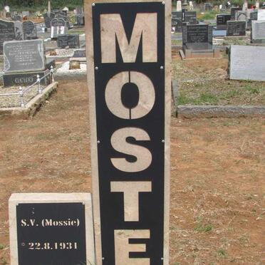 MOSTERT S.V. 1931-2003