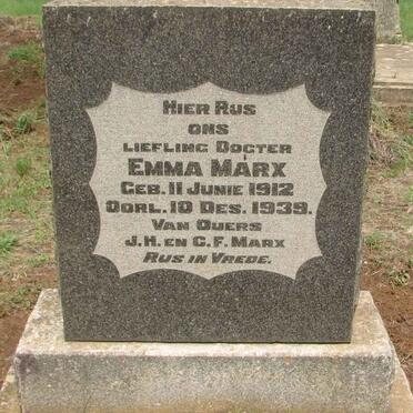 MARX Emma 1912-1939