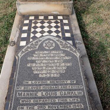 CARKLIN Mannie Louis -1949