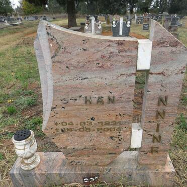 ?NNING ?han 1931-2004