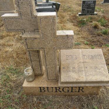 BURGER Piet 1945-2009 & Debbie 1943- 