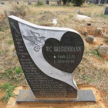 BREDENHANN W.C. 1949-2016