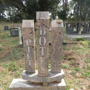 BOTES Piet 1927-2000 & ? 1948- 