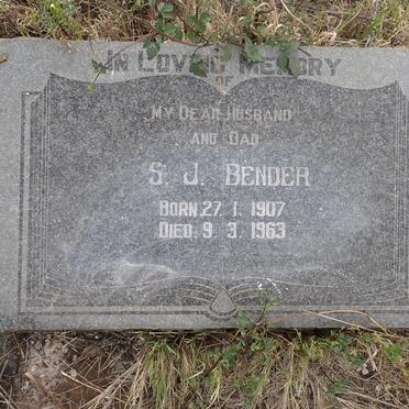 BENDER S.J. 1907-1963