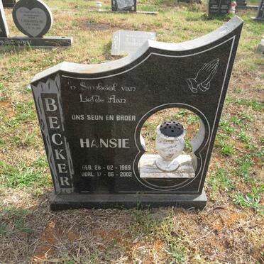 BECKER Hansie 1969-2002