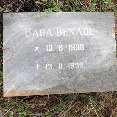 BENADE 1938-1938