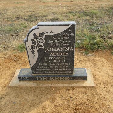 BEER Johanna Maria, de 1955-2018
