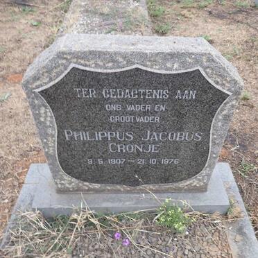 CRONJE Philippus Jacobus 1907-1976