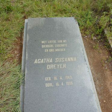 DREYER Agatha Susanna 1943-1986