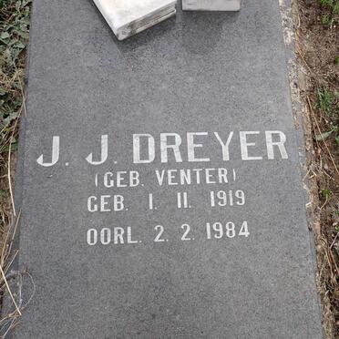 DREYER J.J. nee VENTER 1919-1984
