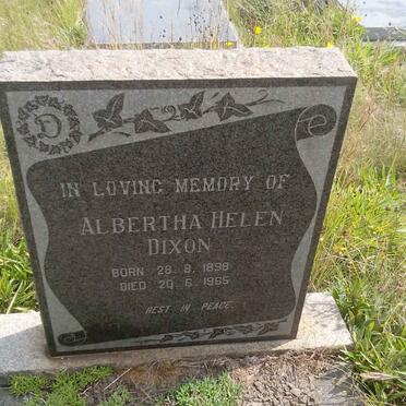 DIXON Albertha Helen 1898-1965