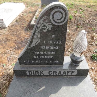 GRAAFF Dirk 1926-1980