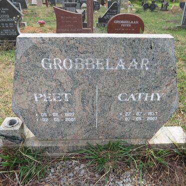 GROBBELAAR Peet 1927-2001 & Cathy 193?-2001