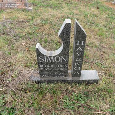 HAVENGA Simon 1935-2004