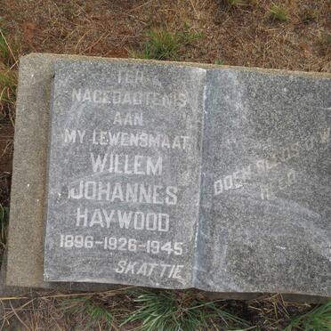 HAYWOOD Willem Johannes 1896-1945