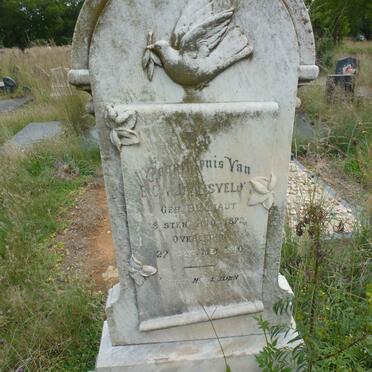 JAARSVELDT E.C., van nee BLIGNAUT 1872-1910