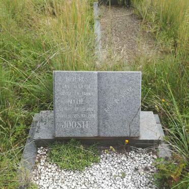 JOOSTE Kotie 1932-1992