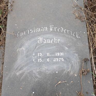 JANEKE Christiaan Frederick 1931-1975