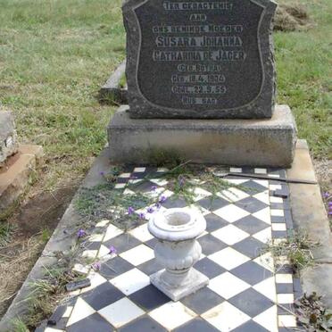 JAGER Susara Johanna Catharina, de oorl. SMIT nee BOTHA 1904-1955