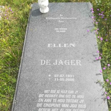 JAGER Ellen, de 1931-2006