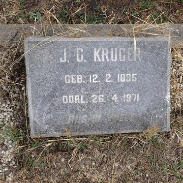 KRUGER J.C. 1895-1971