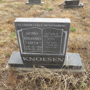 KNOESEN Jacobus Johannes 1950-2011