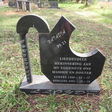 LLOYD Christelle Natasia 1960-2001