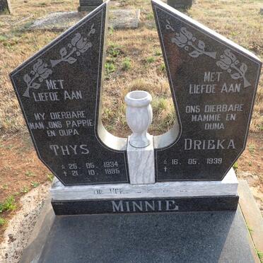 MINNIE Thys 1934-1995 & Drieka 1939-
