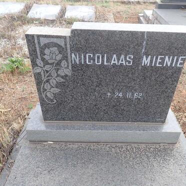MIENIE Nicolaas -1962