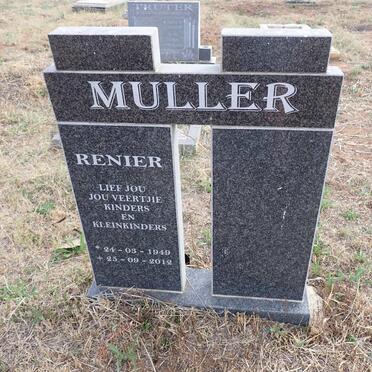 MULLER Renier 1949-2012