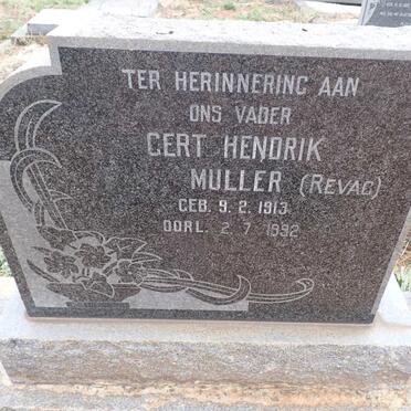 MULLER Gert Hendrik 1913-1992 