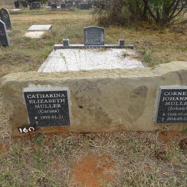 MULLER Cornelis Johannes 1958-2016 & Catharina Elizabeth 1959-
