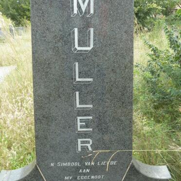 MULLER Gert Hendrik 191?-