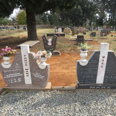 MARX Paul 1940-2014 & Katy 1941- :: MARX Fanus 1968-2002 