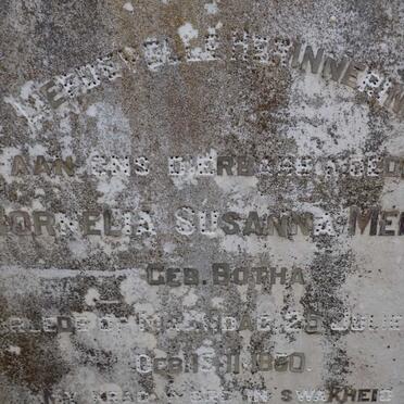 MENTZ Cornelia Susanna nee BOTHA 1850-1927_1