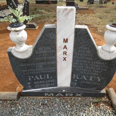 MARX Paul 1940-2014 & Katy 1941- 