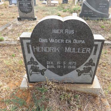 MULLER Hendrik 1875-1946